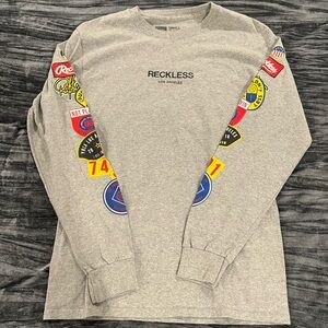 Reckless long sleeve top size s
